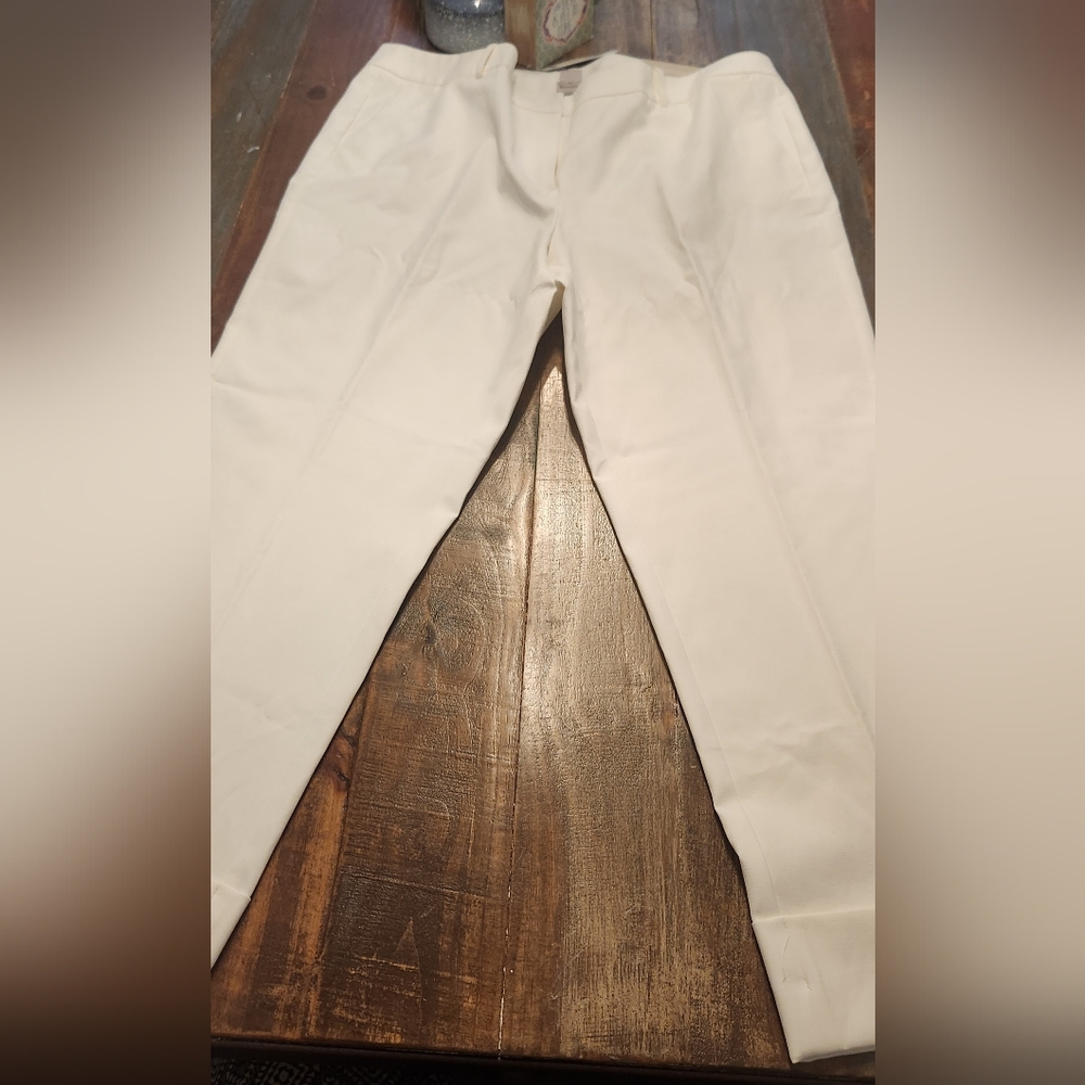NWT Chicos Wide Leg Cuffed Pants